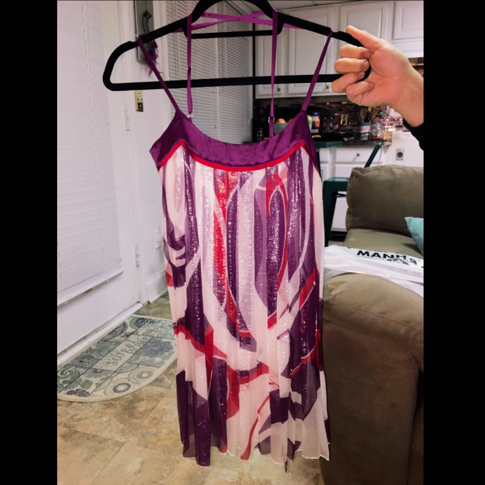 🔮 Bebe Mini Vintage Disco Dress 🔮